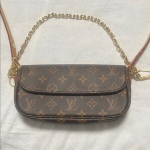 Louis Vuitton Brown Monogram Shoulder Bag